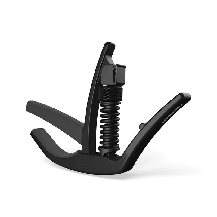 D‘Addario Artist Capo Tri-Action Trigger Guitar Capo, Black