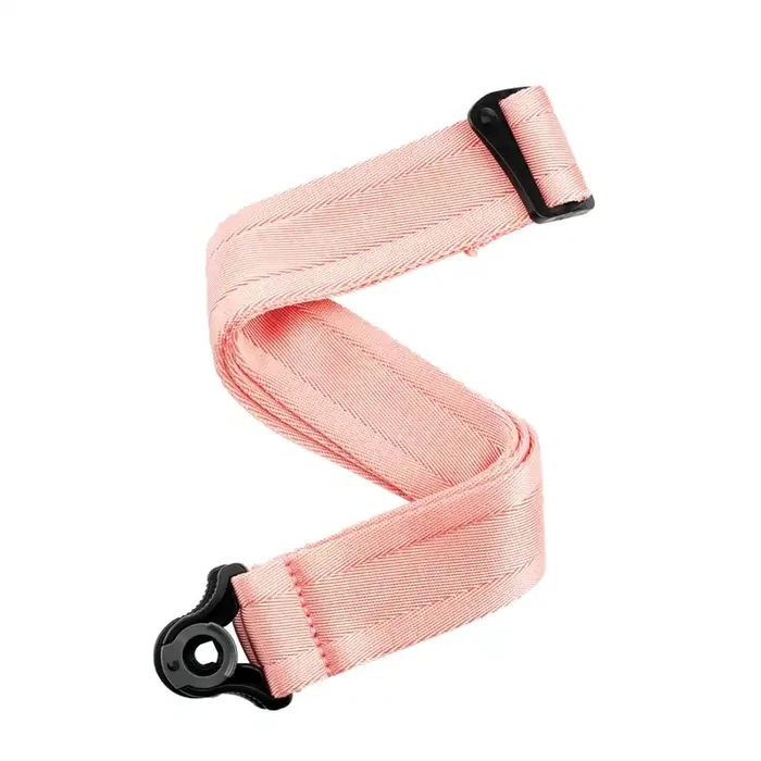D‘Addario Auto Lock Guitar Strap, New Rose Pink