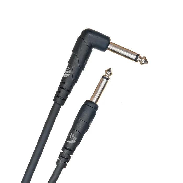 D‘Addario Classic Series 10ft Guitar Cable, Straight-Angled