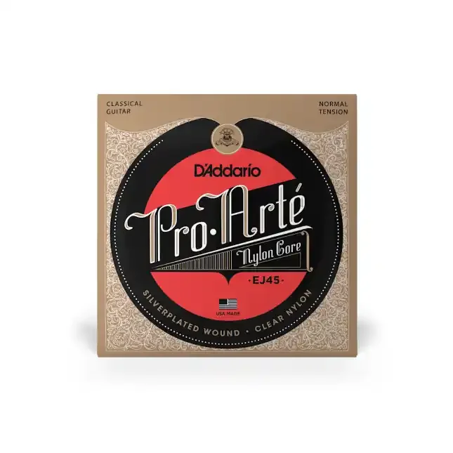 D‘Addario EJ45 Pro-Arté Nylon Classical Guitar Strings, Normal Tension