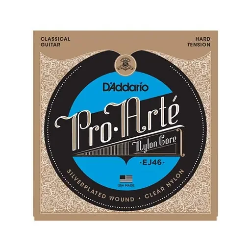 D‘Addario EJ46 Pro-Arte Nylon Classical Guitar Strings, Hard Tension