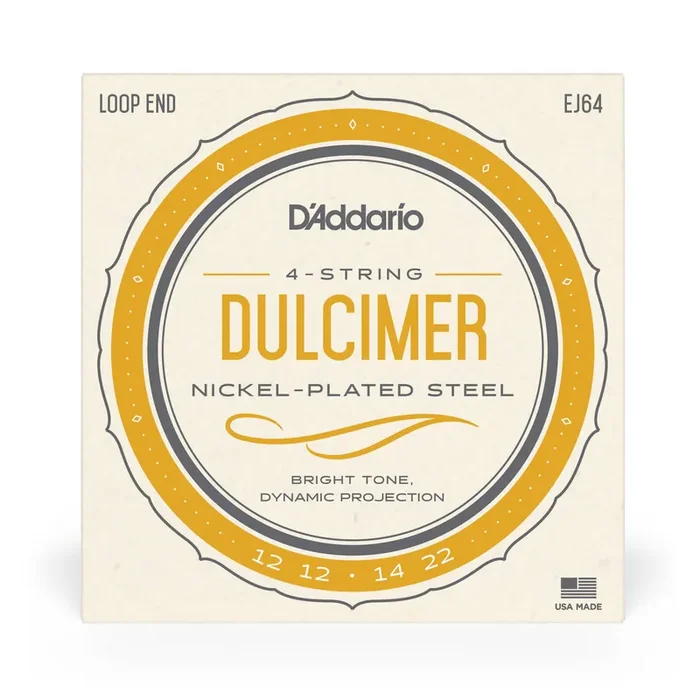 D‘Addario EJ64 Nickel 12-22 Dulcimer Strings