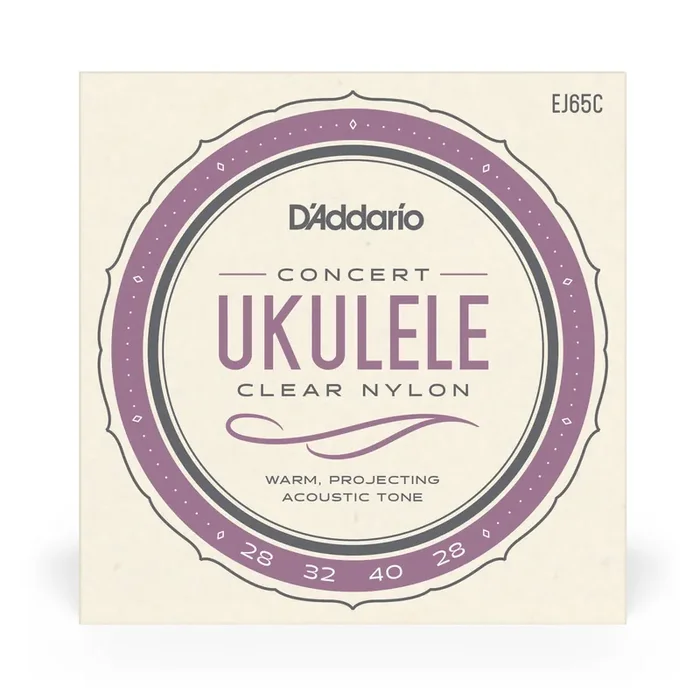 D‘Addario EJ65C Pro-Arte Custom Extruded Ukulele Concert Strings GCEA Tuning