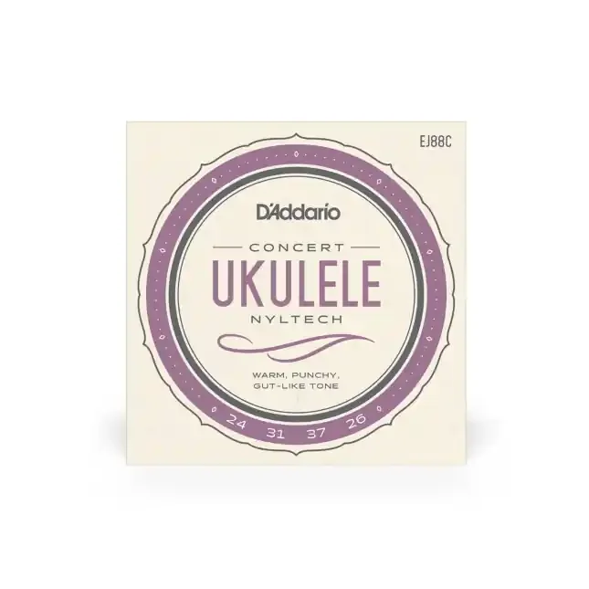 D‘Addario EJ88C Ukulele Nyltech String Set, Concert