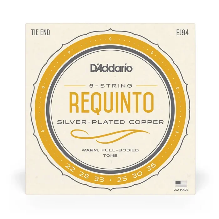D‘Addario EJ94 Requinto Silver Wound on Nylon String Set