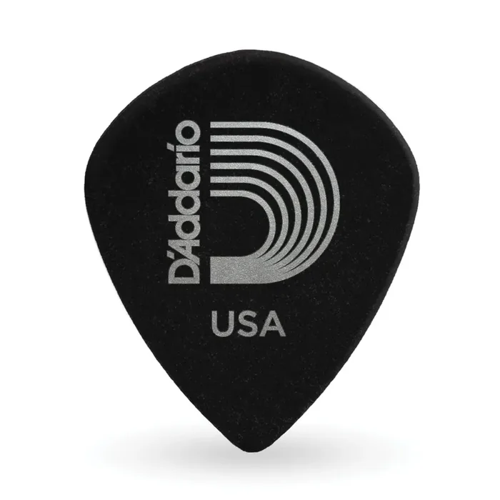 D‘Addario Heavy 1.1mm Celluloid Guitar Picks, Black Ice, 10-Pack