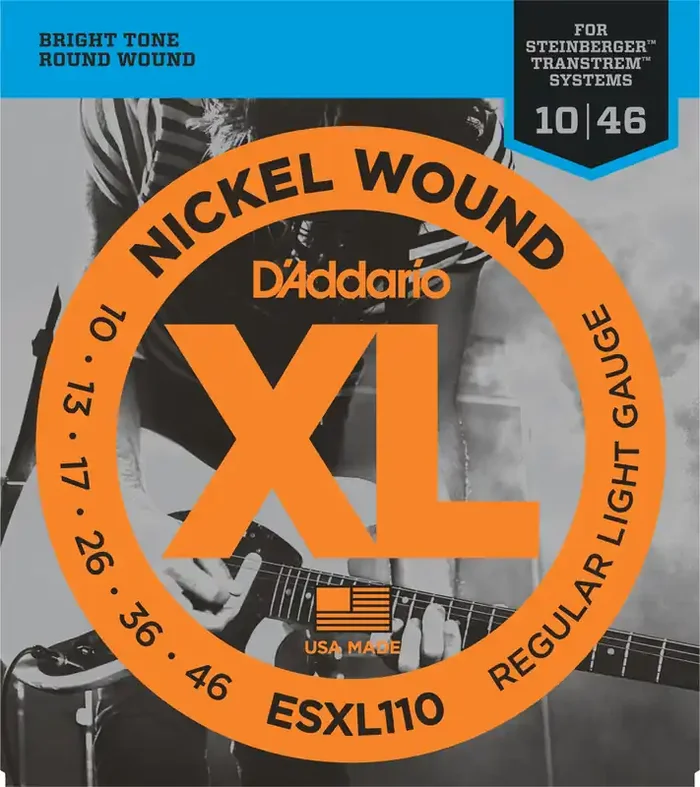 D‘Addario Nickel Wound Strings Regular Light 10-46 Gauge
