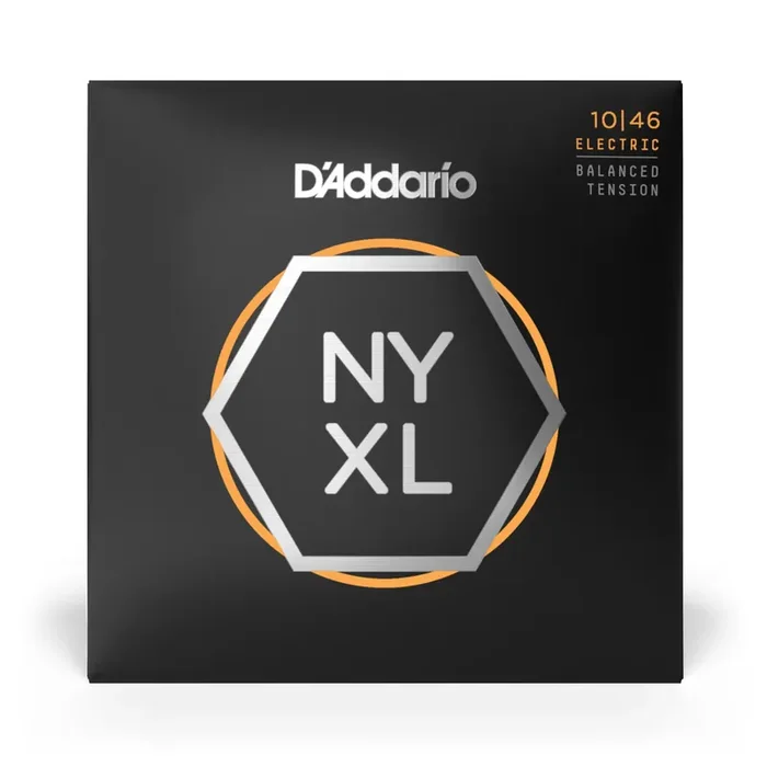 D‘Addario NYXL Nickel Wound 10-46 Electric Guitar Strings, Balanced Tension Regular [NYXL1046BT]