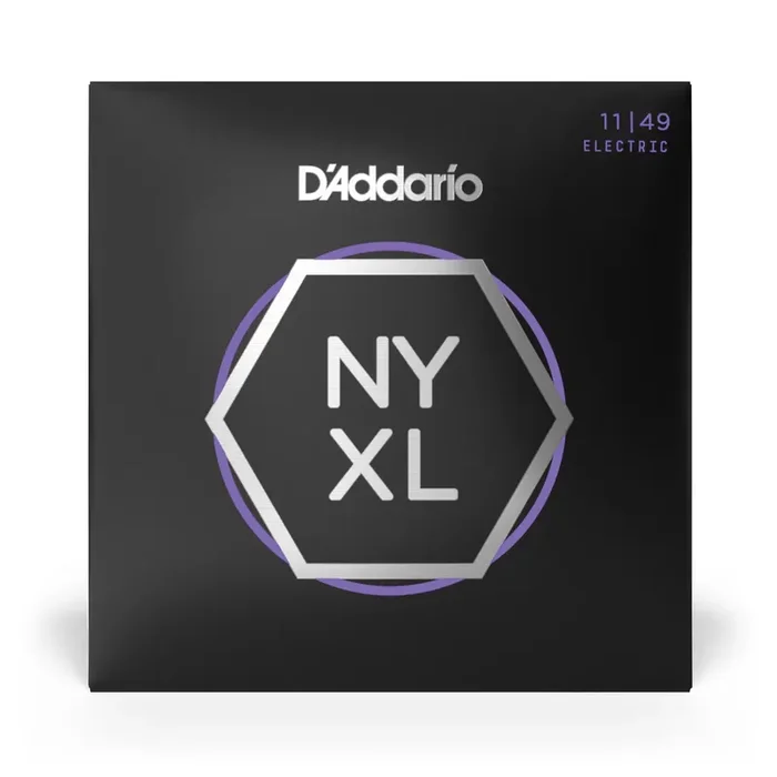 D‘Addario NYXL Nickel Wound 11-49 Electric Guitar Strings, Jazz Rock [NYXL1149]