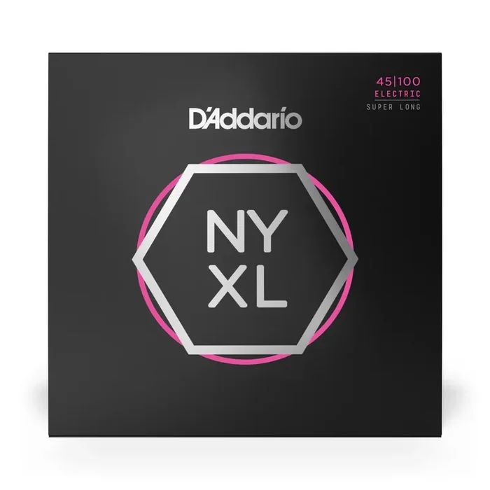 D‘Addario NYXL Nickel Wound 45-100 Bass Guitar Strings, Super Long Scale [NYXL45100SL]