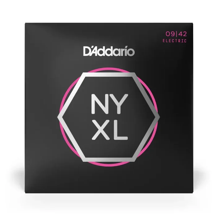 D‘Addario NYXL Nickel Wound 9-42 Electric Guitar Strings, Light [NYXL0942]