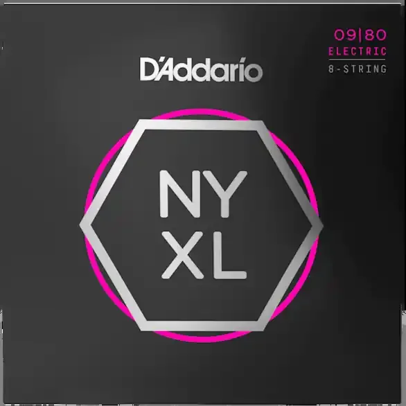 D‘Addario NYXL Strings 09-80 Gauge 8-String