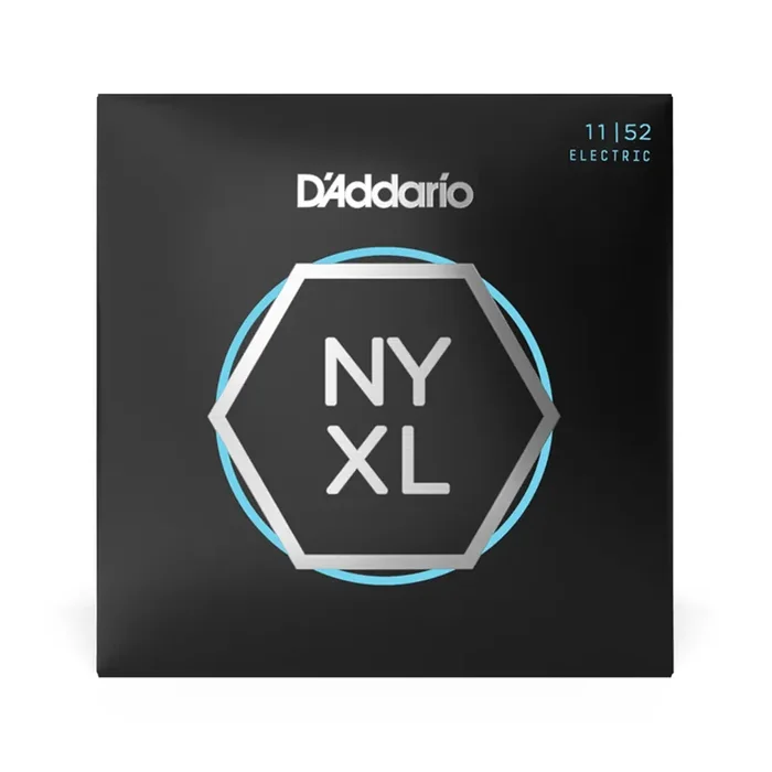 D‘Addario NYXL1152 NYXL Nickel Wound Electric Guitar Strings, Medium Top/Heavy Bottom, 11-52
