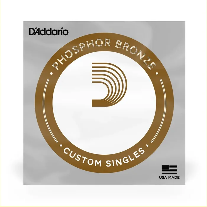 D‘Addario Phosphor Bronze 25 (.025″) Acoustic Guitar Single String PB025