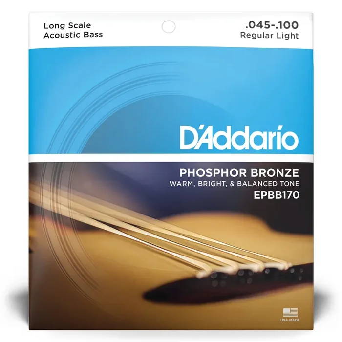 D‘Addario Phosphor Bronze 45-100 Acoustic Bass Guitar Strings [EPBB170]