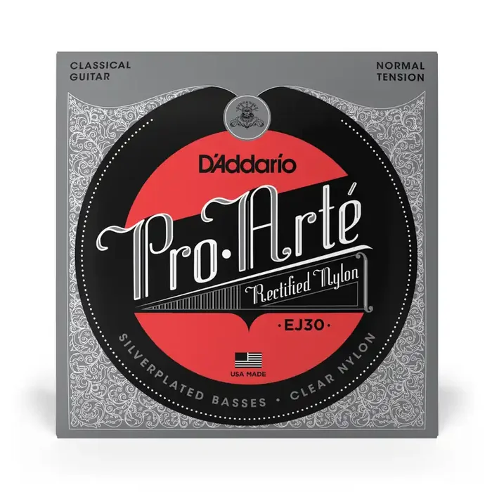 D‘Addario Pro-Arté EJ30 Normal Tension Classical Guitar Strings w/ Rectified Nylon Trebles