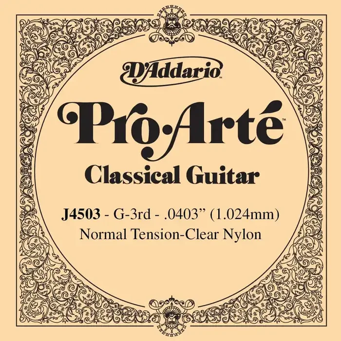 D‘Addario Pro Arte normal tension G / 3rd