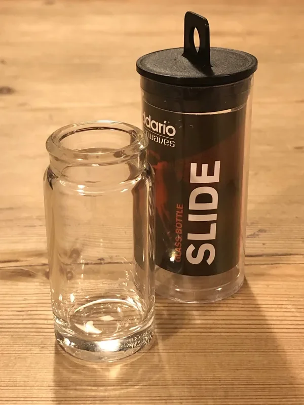 D‘Addario (PWGS-B) Glass Medicine Bottle Guitar Slide