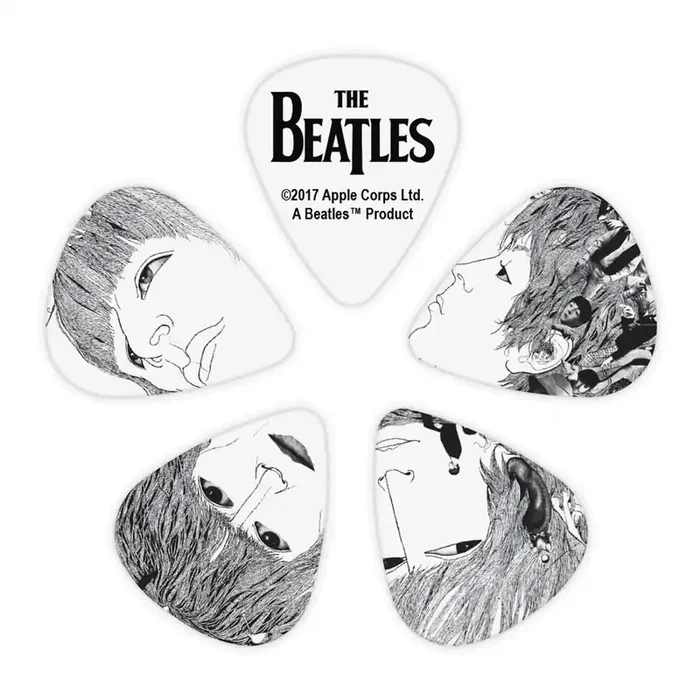 D‘Addario The Beatles REVOLVER Signature Heavy Guitar Picks, 10-Pack