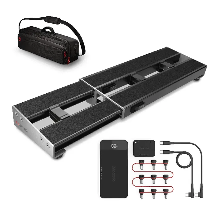 D‘Addario XPND 1 Pedalboard, Case, and Power Bundle