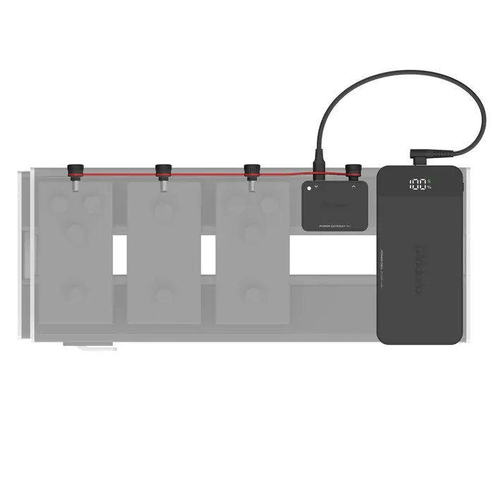 D‘Addario XPND Pedal Power Bank Battery Kit, UK