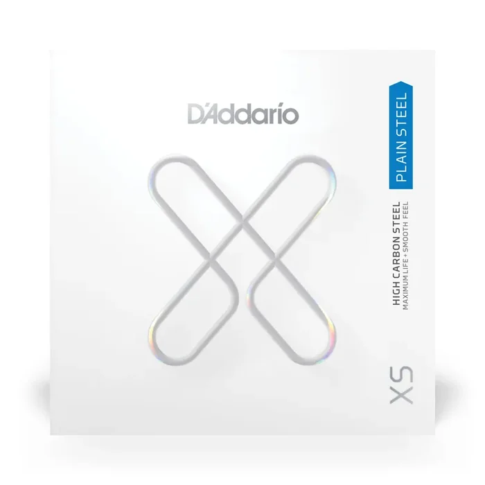 D‘Addario XS Treated Plain Steel 13 (.013″) Single Guitar String