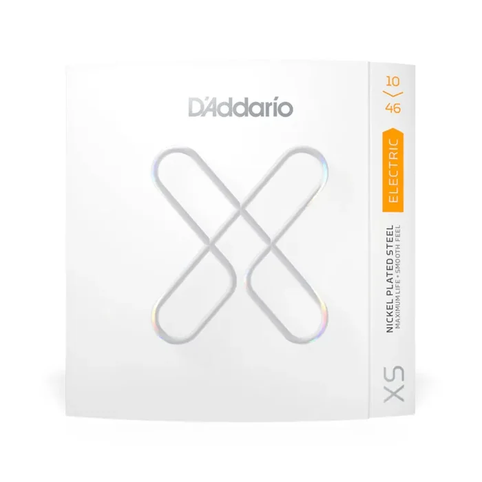 D‘Addario XSE1046 Nickel-plated Steel Coated Electric Guitar Strings, Regular Light, 10-46