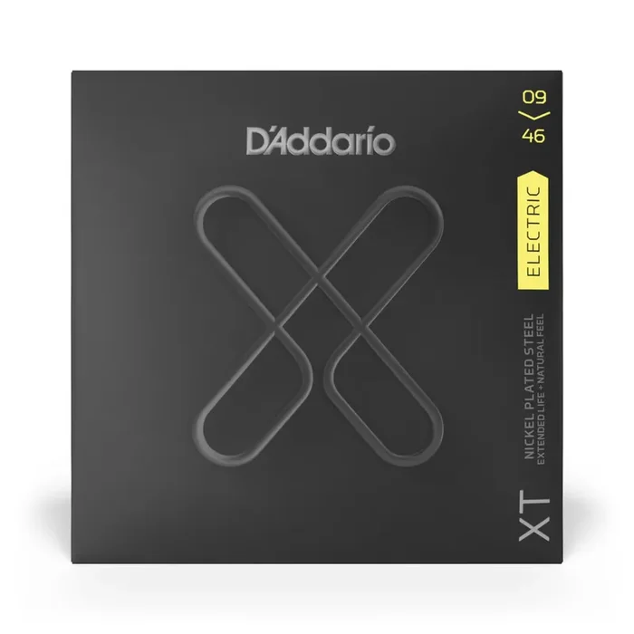 D‘Addario XT Nickel 9-46 Electric Guitar Strings, Custom Light