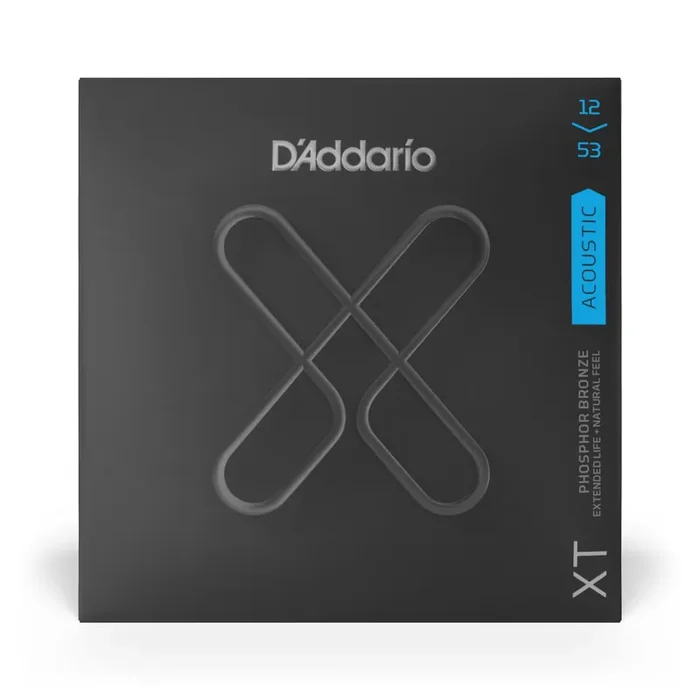 D‘Addario XT Phosphor Bronze 12-53 Acoustic Guitar Strings