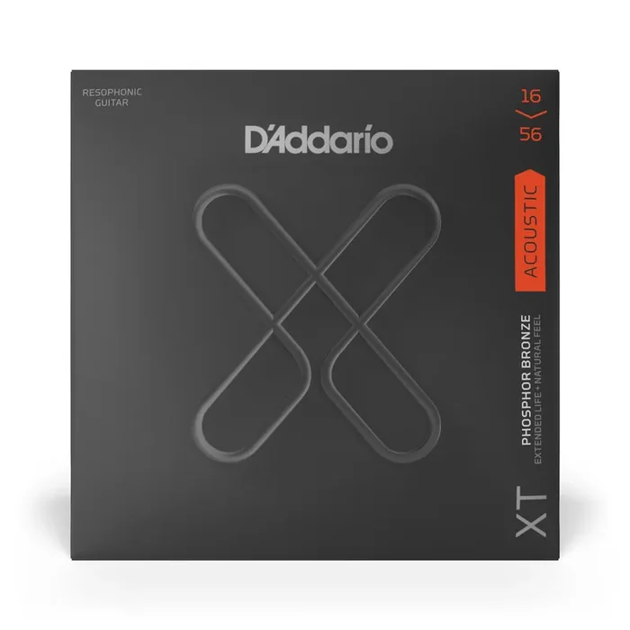 D‘Addario XT Phosphor Bronze 16-56 Resonator Acoustic Guitar Strings