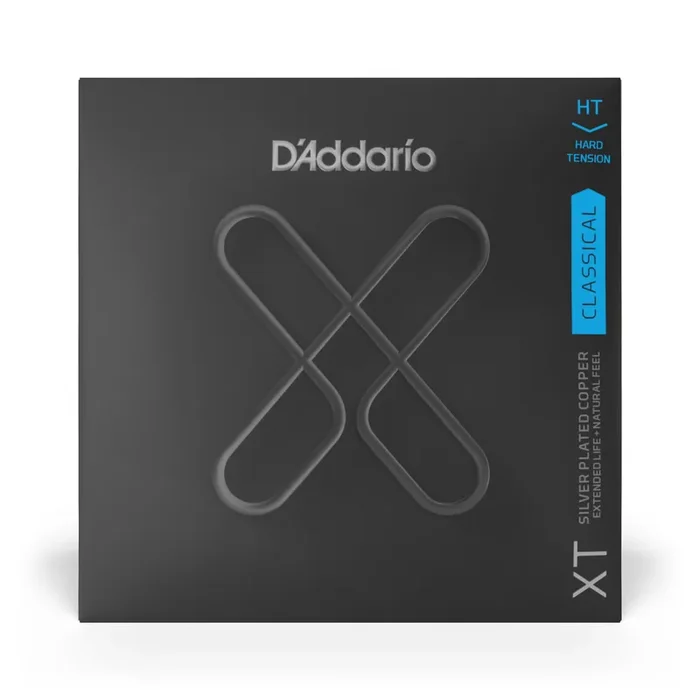 D‘Addario XT Silver-Plated Classical Guitar Strings, Hard Tension