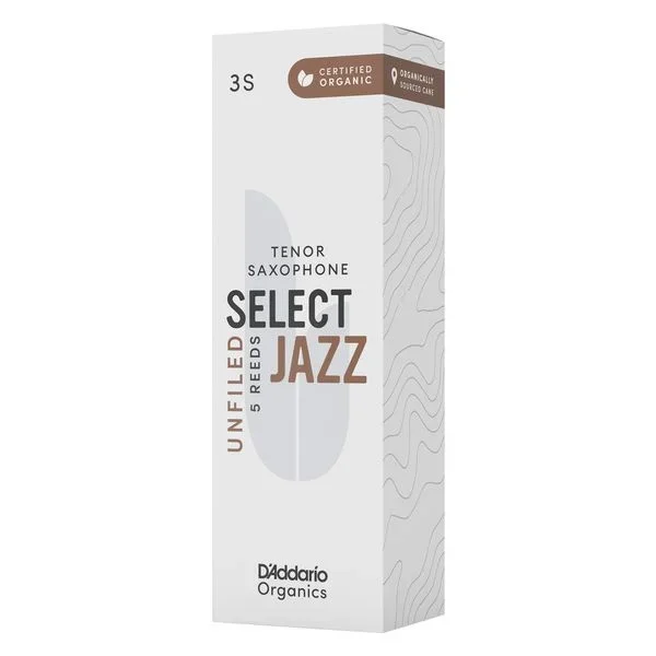 DAddario Woodwinds Organic Sel. Jazz Unf. TEN 3S