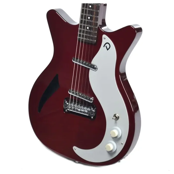Danelectro DC59M Spruce Electric Guitar, Chianti