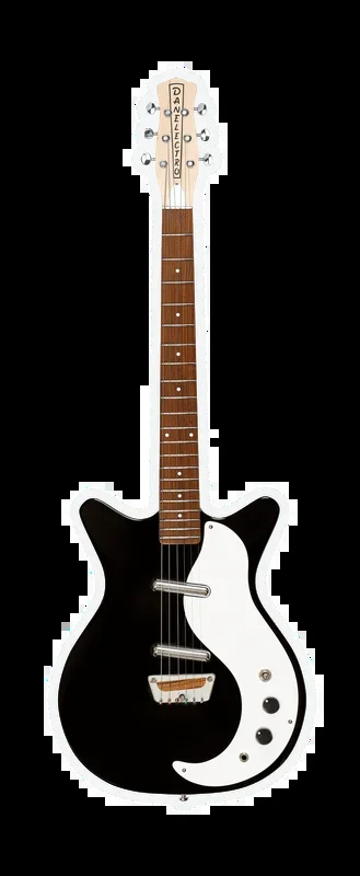 Danelectro Stock ’59 Electric Guitar Black Gloss