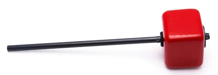 DANMAR J.R. ROBINSON RED Hard Wood-Square Beater Black Shaft