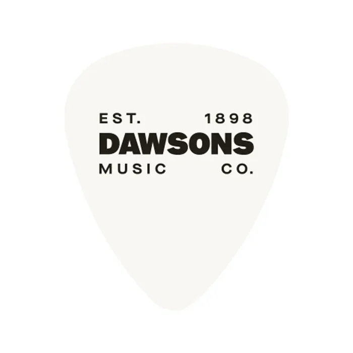 Dawsons Delrin 0.73mm Pick, White