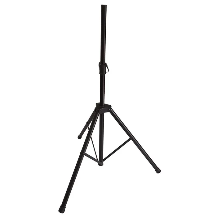 DCM SPS01 Black Speaker Stand Pair with Tripod Base & Height Adjustment