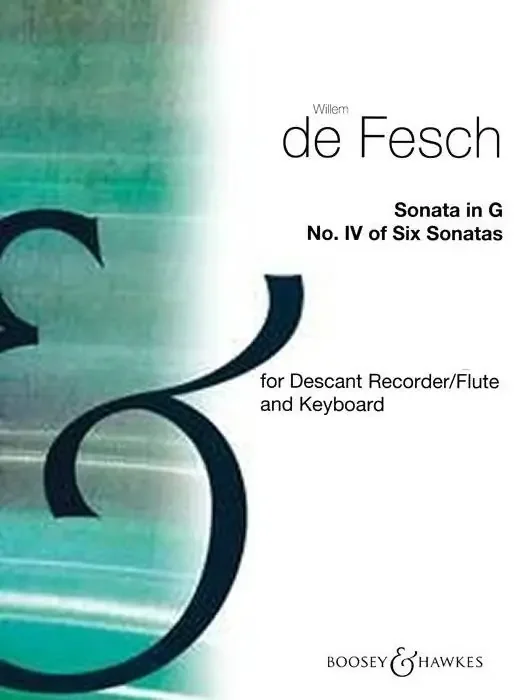 De Fesch Sonata in G Major for Descant Recorder and Keyboard