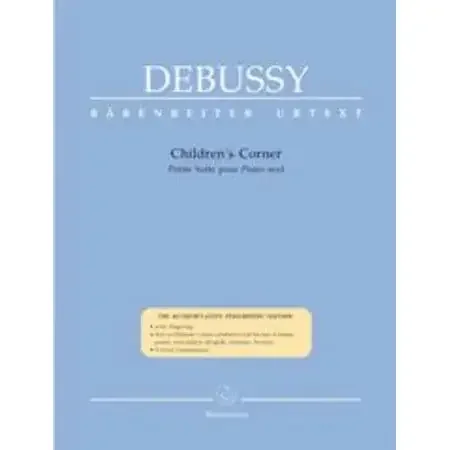 Debussy, Claude Childrens Corner Piano