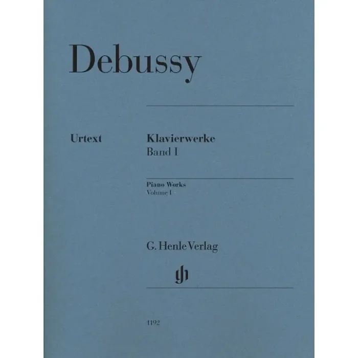 Debussy, Claude Piano Works Volume I