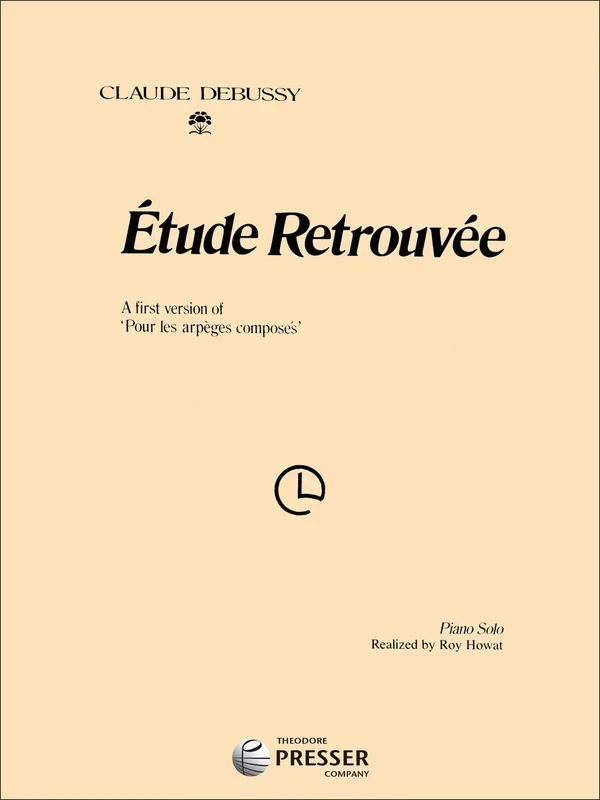 Debussy: Étude Retrouvée