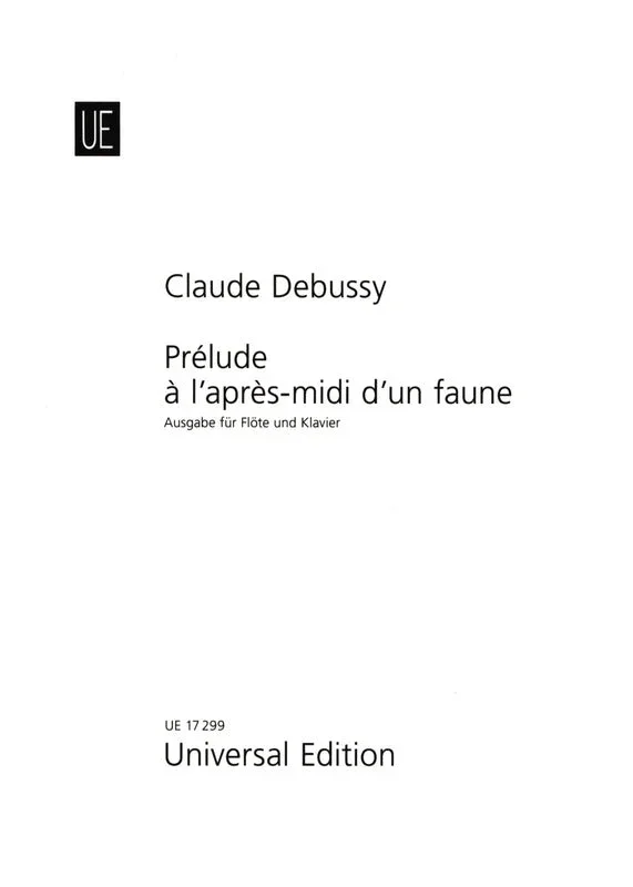 Debussy: Prélude à l’après-midi d’un faune (arr. for flute & piano)