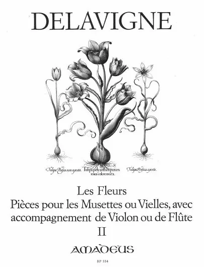Delavigne Les Fleurs for 2 Recorder – Volume 2