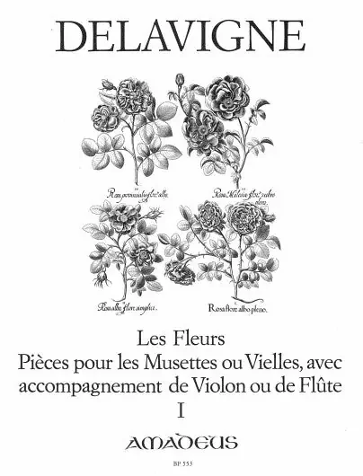 Delavigne Les Fleurs Vol. 1 for 2 Recorders