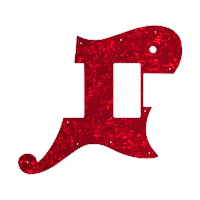 Deluxe Atlantic – Red Pearl W/B/W Lamination