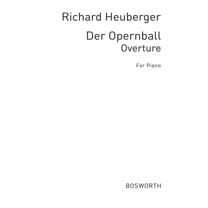 Der Opernball Overture (German Lyrics)
