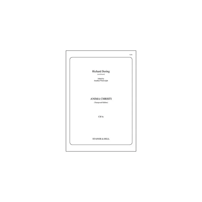 Dering, Richard – Anima Christi