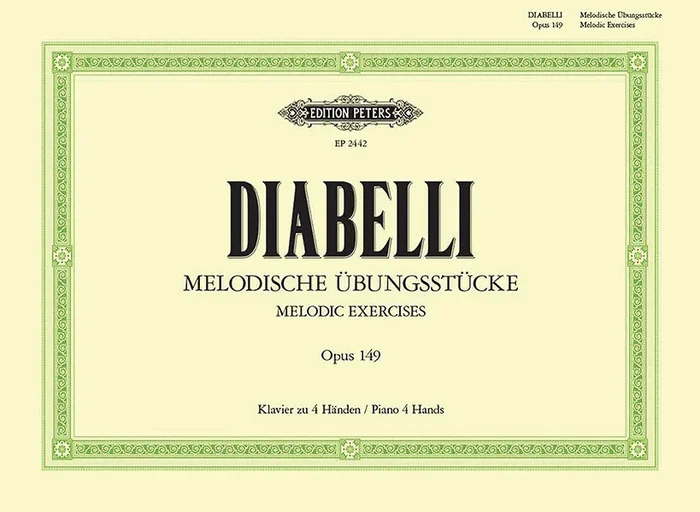 Diabelli: Melodious Exercises, Op. 149
