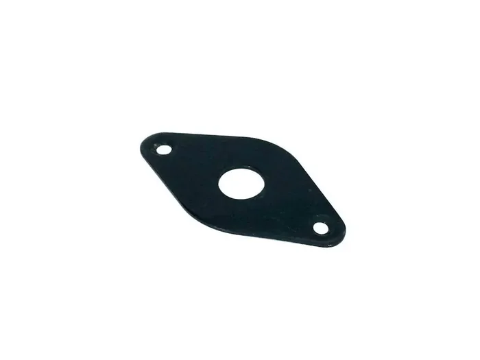 Diamond Shape Contoured Metal Jack Plate – Black