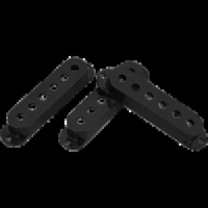 DiMarzio DM20B Pickup Cover Single Coil Large Black (Single)